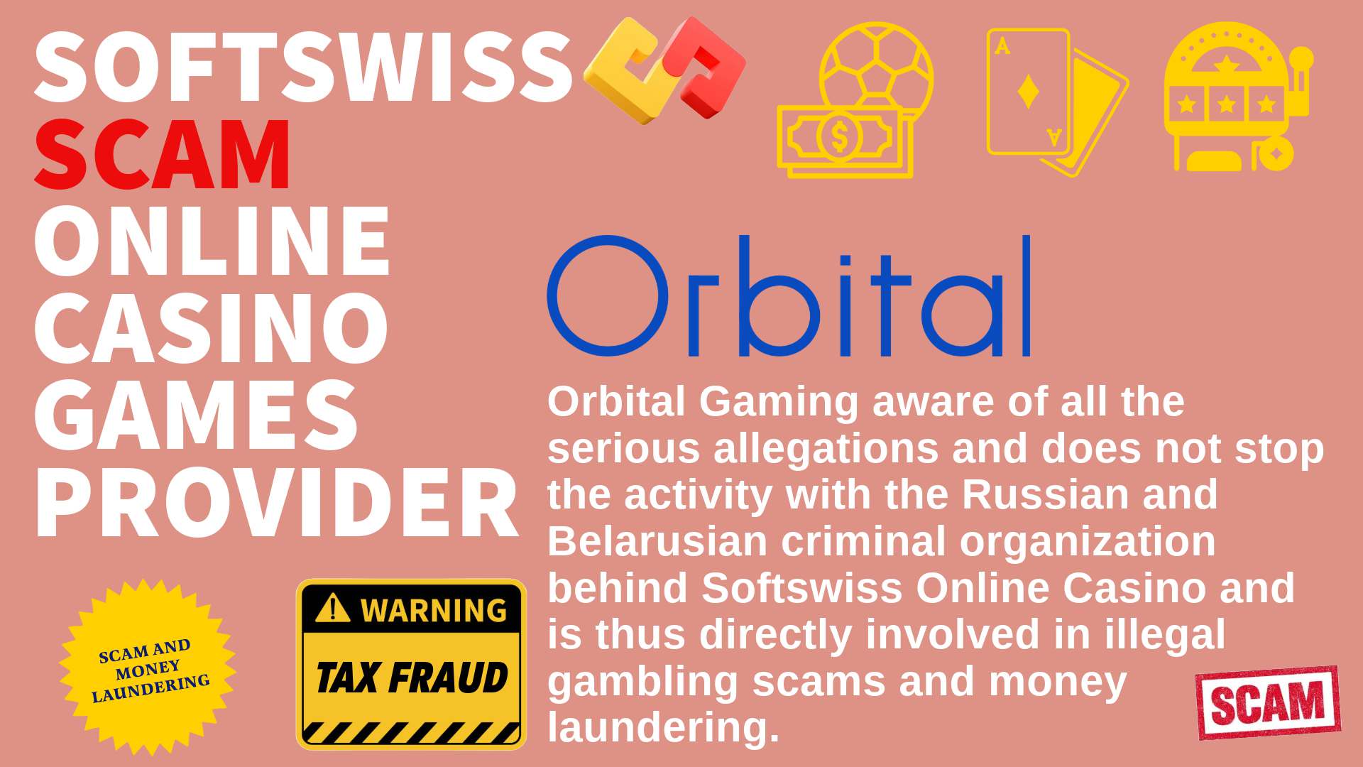 Orbital - softswiss scam - Casino by Softswiss